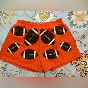 Queen of Sparkles Orange Football Shorts XL